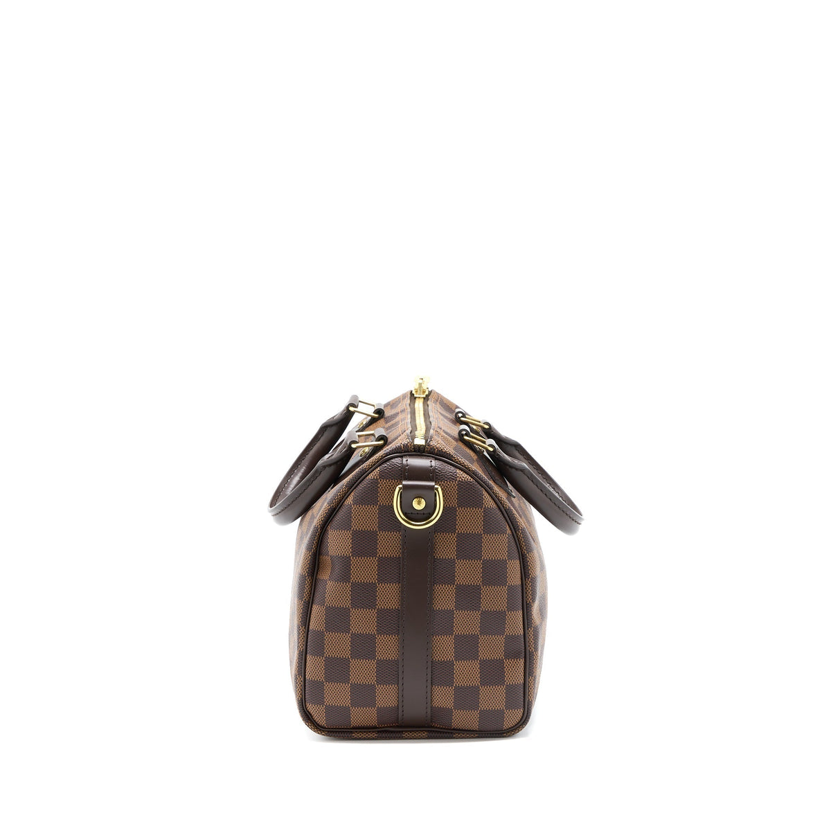 LOUIS VUITTON SPEEDY BANDOULIERE 25 DAMIER EBENE CANVAS GHW
