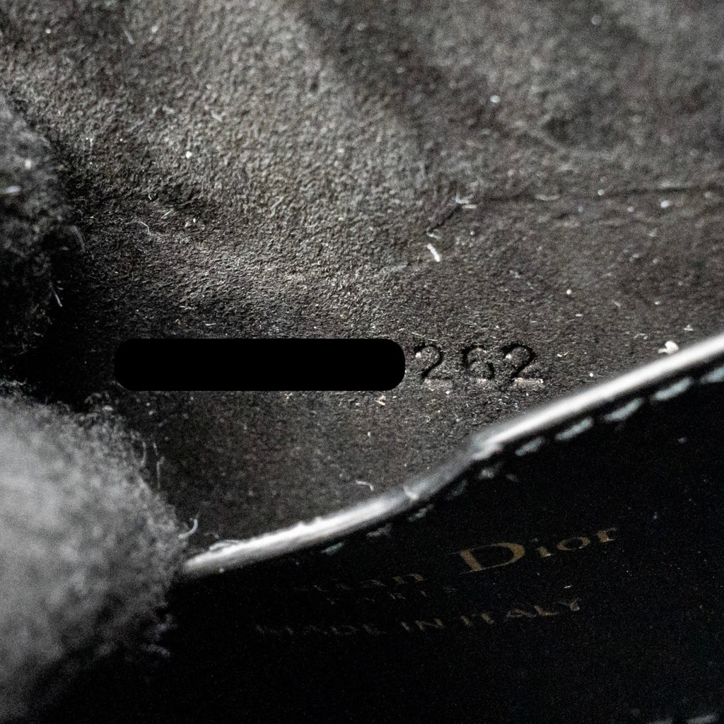 DIOR MEDUIM DIOR BOBBY BAG CALFSKIN BLACK GHW