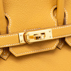 Hermes Birkin 25 Togo Naturel Sable GHW