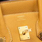 Hermes Birkin 25 Togo Naturel Sable GHW