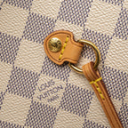 LOUIS VUITTON NEVERFULL MM DAMIER AZUR CANVAS GHW