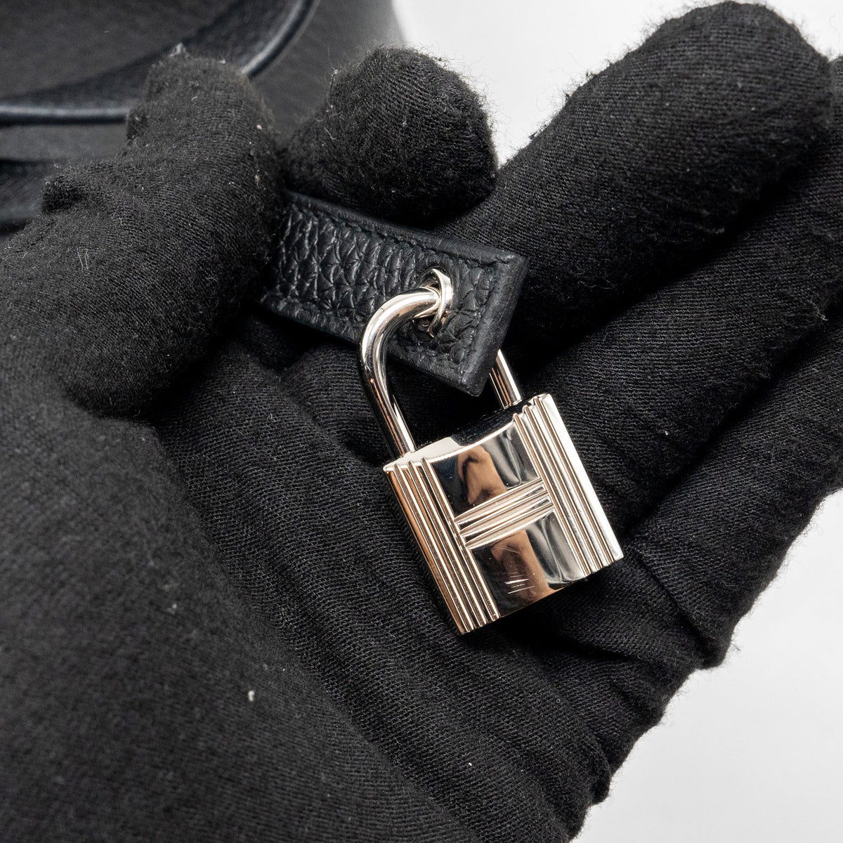 Hermes picotin 22 lock bag clemence Black SHW