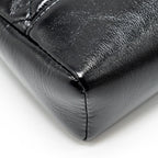 CHANEL MINI 31 BAG SHINY CALFSKIN BLACK LGHW (MICROCHIP)