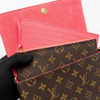 LOUIS VUITTON FELICIE CHRISTMAS LIMITED PRINT MONOGRAM CANVAS MULTICOLOUR GHW
