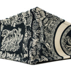 DIOR SMALL BOOK TOTE BLUE TOILE DE JOUY EMBROIDERY