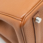 Hermes Birkin 25 Officer Togo/Swift Gold/Ambre SHW