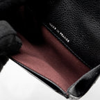 CHANEL CLASSIC FLAP CARD HOLDER CAVIAR BLACK SHW (MICROCHIP)