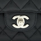 CHANEL MEDIUM CLASSIC DOUBLE FLAP CAVIER SHW