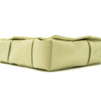 BOTTEGA VENETA SMALL CASSETTE BAG LEMON WASHED SHW