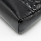 CHANEL MINI 31 BAG SHINY CALFSKIN BLACK LGHW (MICROCHIP)
