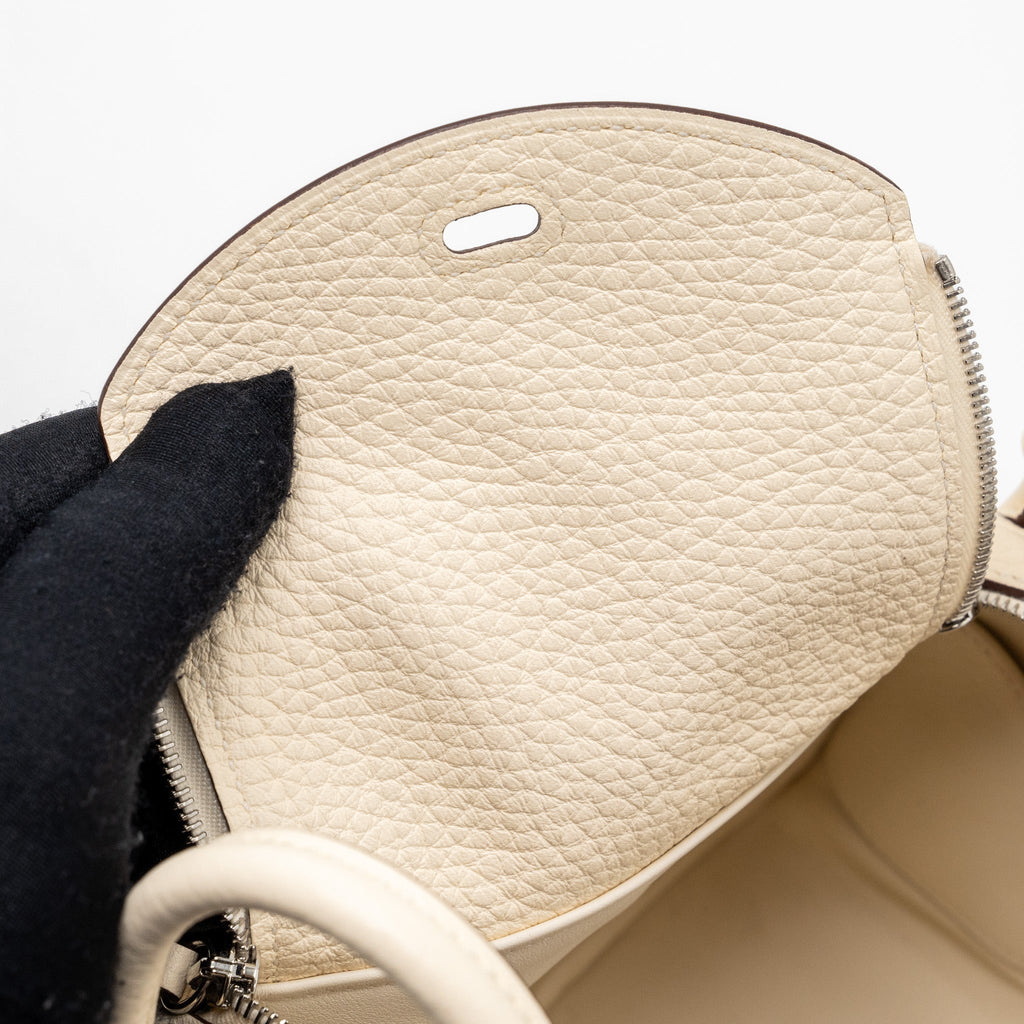 Hermes mini lindy clemence nata SHW