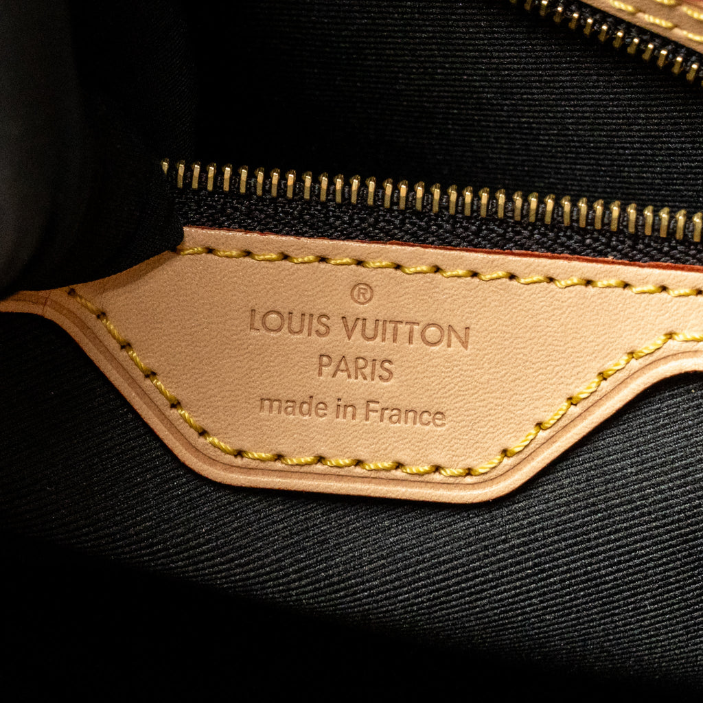 Louis Vuitton Carry It Tote VHS Tapes Print Monogram Reverse Canvas/Leather GHW