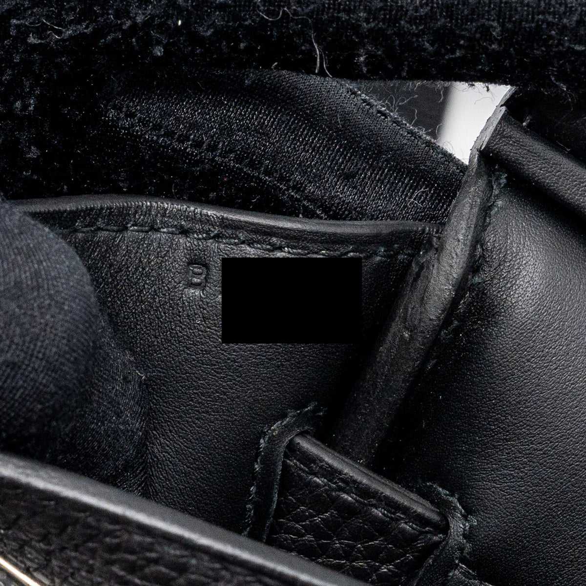 Hermes Hac A Dos PM togo black SHW
