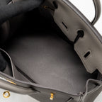 HERMES BIRKIN 25 TOGO GRIS MEYER GHW
