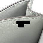 Hermes Mini Constance Epsom 8U Bleu Glacier SHW