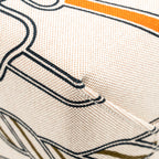 Hermes Steeple 25 canvas/ swift beige / gold SHW