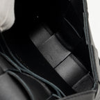 BOTTEGA VENETA SMALL CASSETTE BAG LAMBSKIN BLACK GHW
