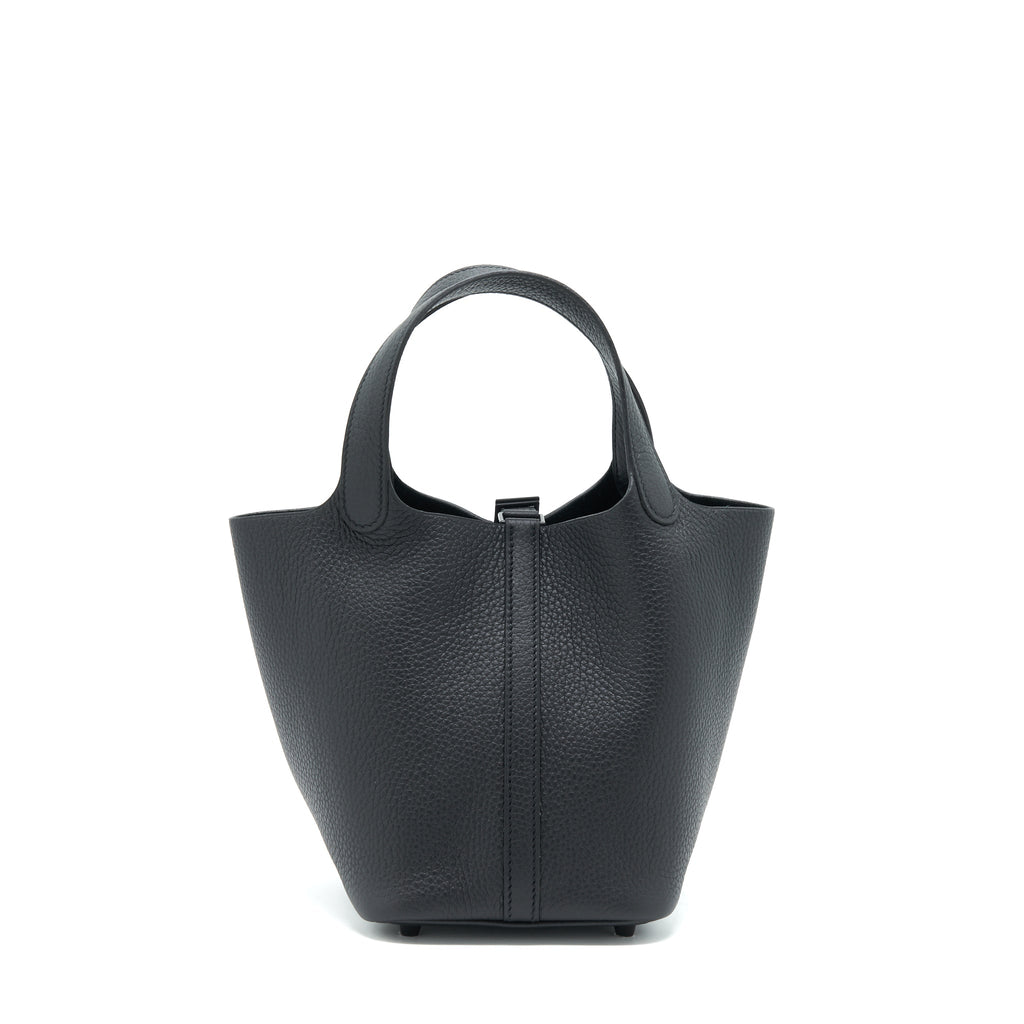 Hermes Picotin 18 Lock Bag So Black