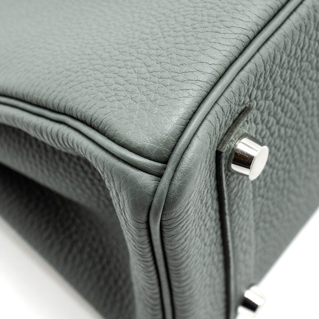 Hermes Birkin 25 Togo Vert Amande SHW