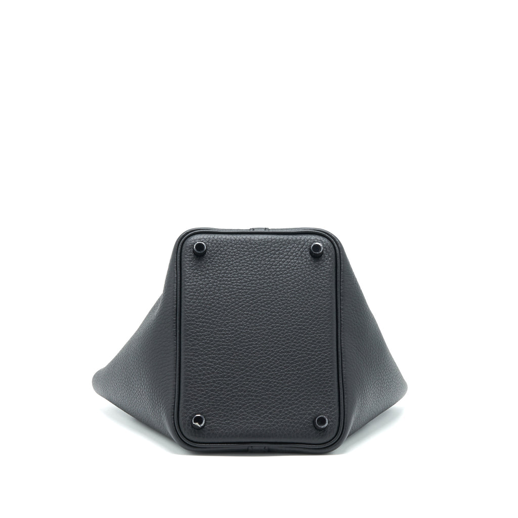 Hermes Picotin 18 Lock Bag So Black