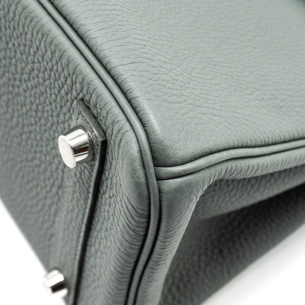 Hermes Birkin 25 Togo Vert Amande SHW