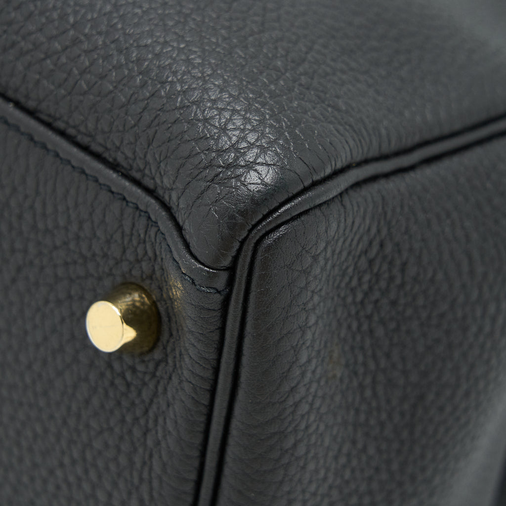 Hermes Kelly 32 Togo black GHW