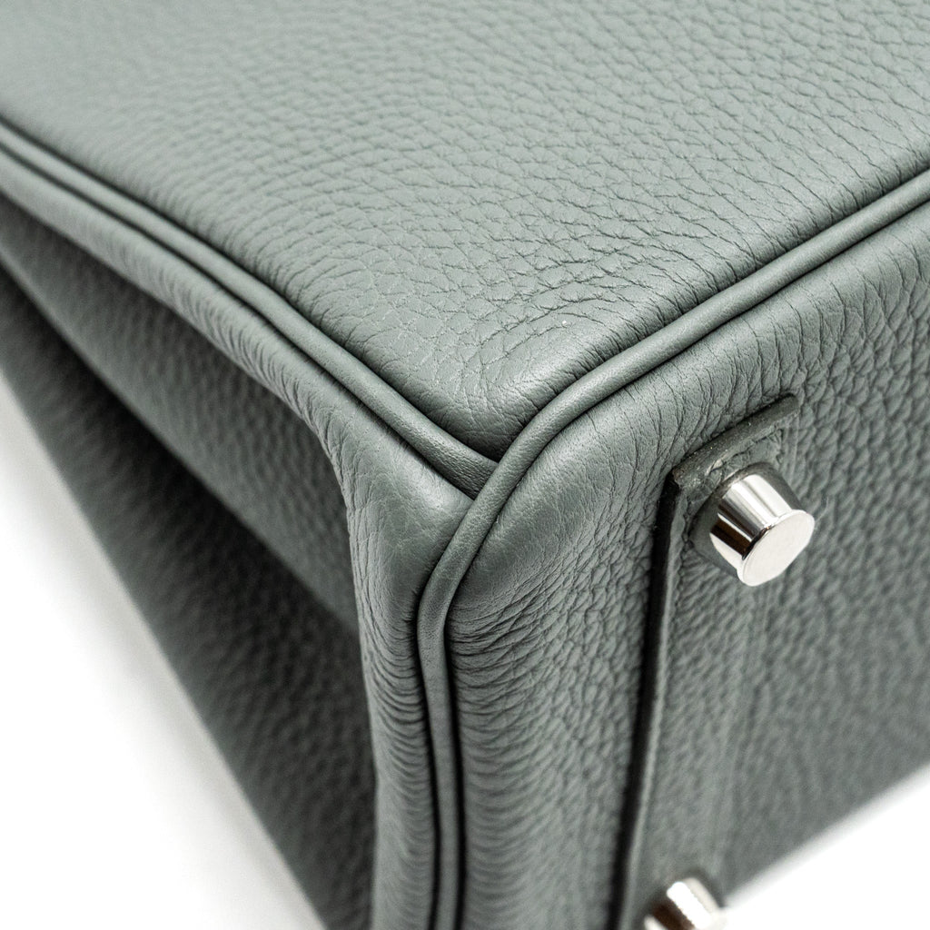 Hermes Birkin 25 Togo Vert Amande SHW
