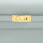 Hermes Kelly To Go Epsom 8U Blue Glacier GHW