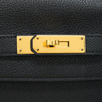 Hermes Kelly 32 Togo black GHW