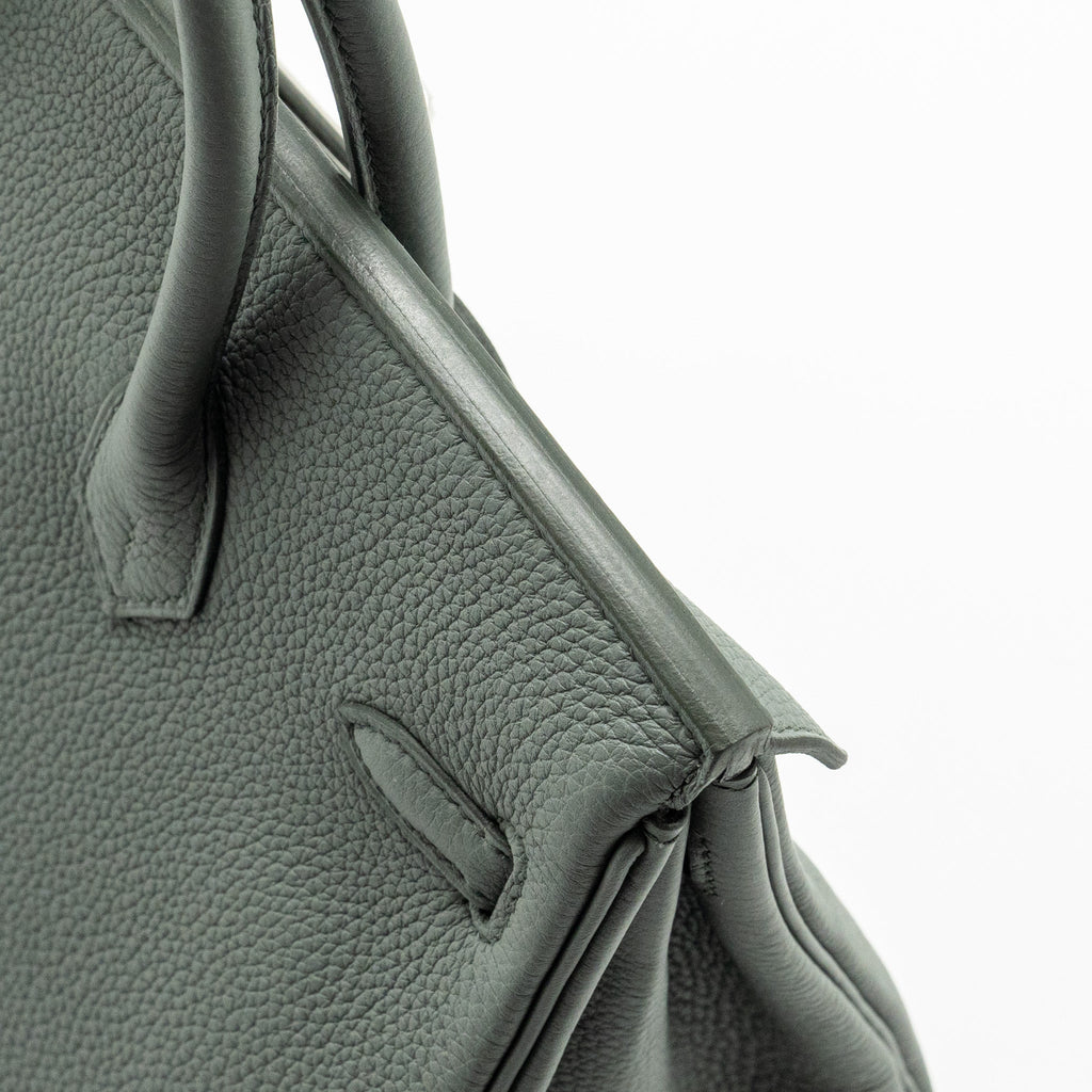 Hermes Birkin 25 Togo Vert Amande SHW