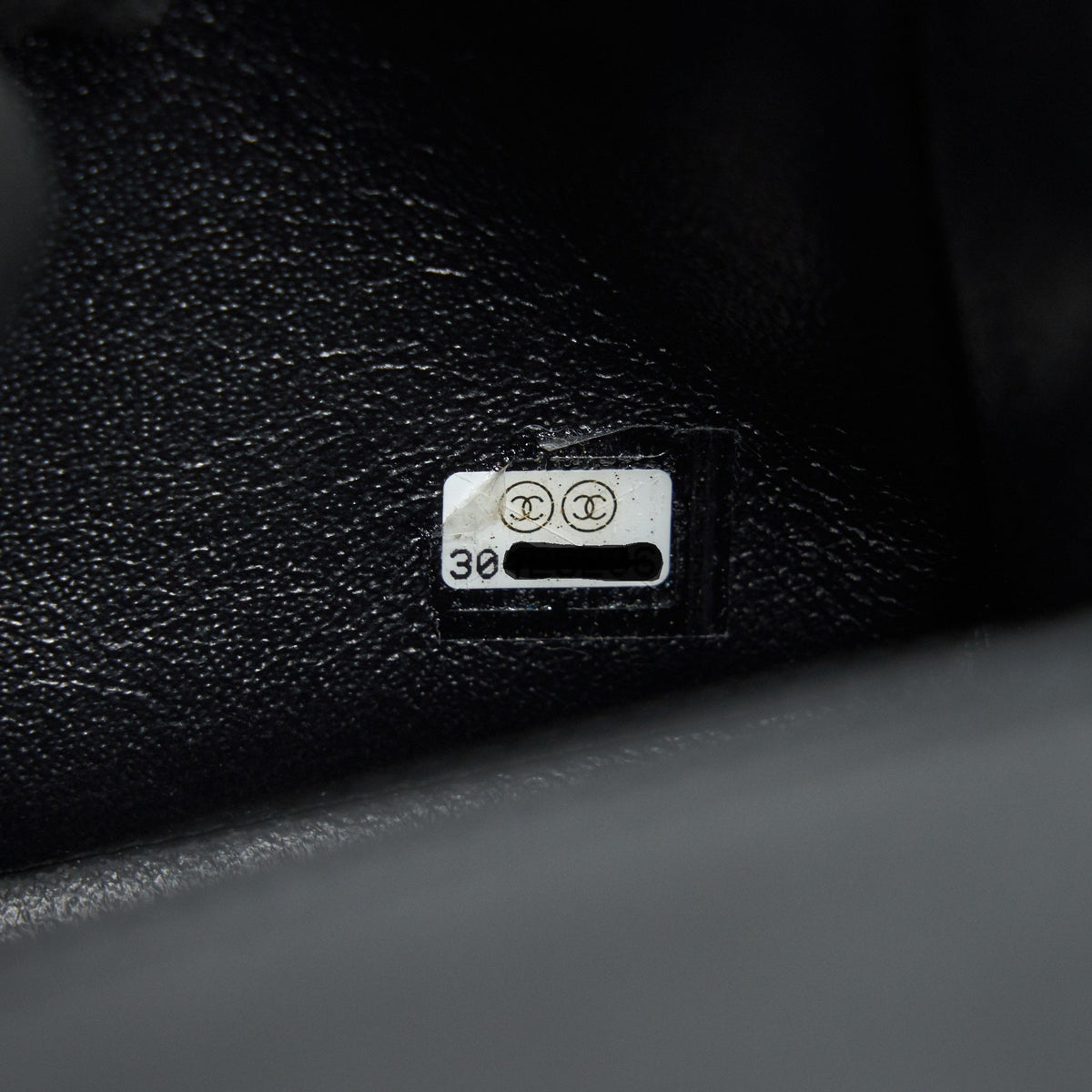 CHANEL LAMBSKIN RECTANGULAR MINI FLAP BAG IN BLACK SHW
