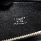 HERMES MINI BOLIDE CHEVRE MYSORE BLACK SHW