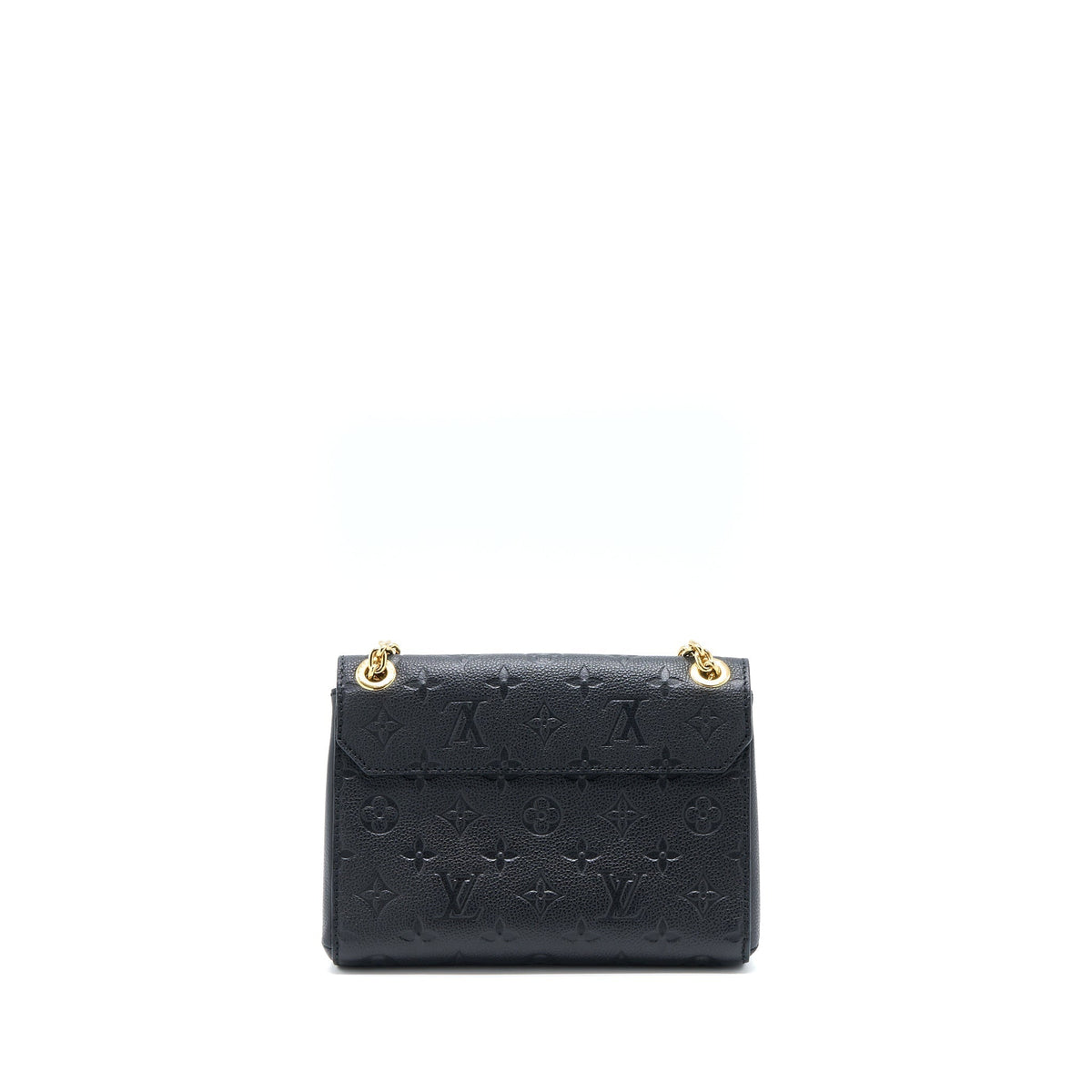 LOUIS VUITTON VAVIN BB MONOGRAM EMPREINTE BLACK GHW