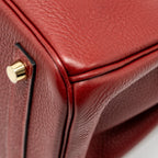 HERMES BIRKIN 30 TOGO ROUGE GRENAT GHW