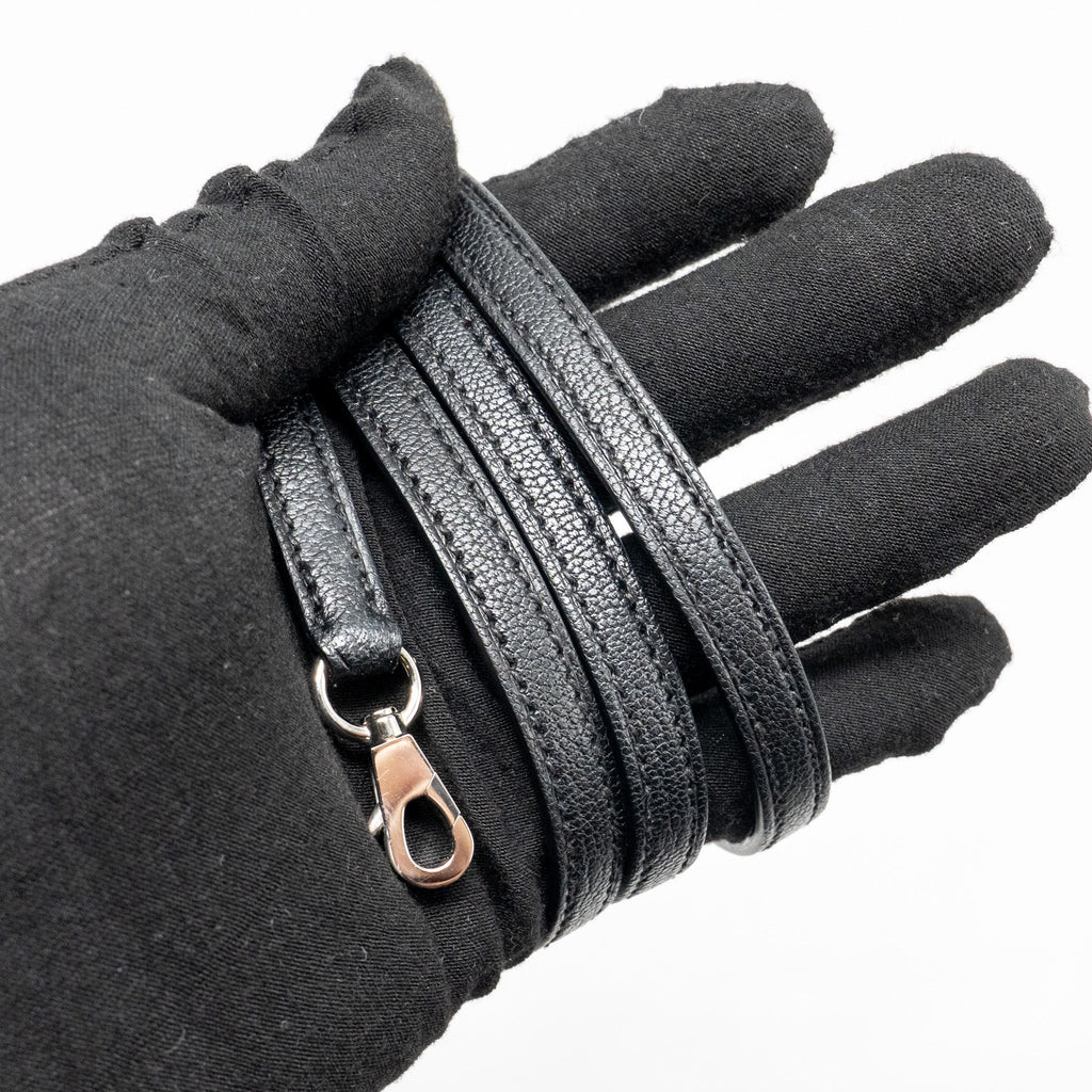 HERMES MINI BOLIDE CHEVRE MYSORE BLACK SHW
