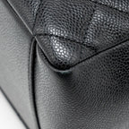 CHANEL GRAND SHOPPING TOTE / GST CAVIAR BLACK GHW