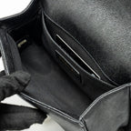 CHANEL SMALL BOY BAG CHEVRON CAVIAR BLACK LGHW