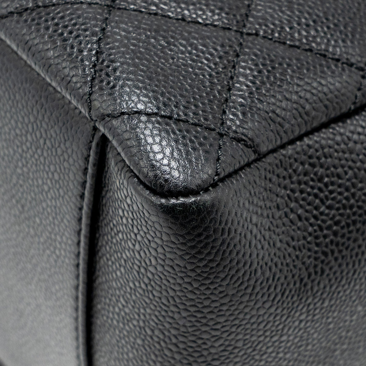 CHANEL GRAND SHOPPING TOTE / GST CAVIAR BLACK GHW