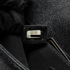 CHANEL SMALL BOY BAG CHEVRON CAVIAR BLACK LGHW