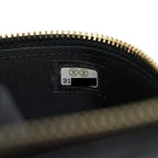 CHANEL SMALL HANDLE VANITY WITH CHAIN  LAMBSKIN BLACK GHW