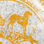 HERMES MOSAIQUE AU 24 GOLD TART PLATTER