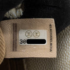 CHANEL MINI COCO HANDLE CAVIAR IRIDESCENT WHITE LGHW