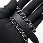 CHANEL LARGE COCO HANDLE CAVIAR BLACK RUTHENIUM HARDWARE