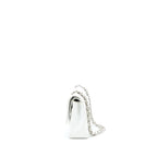 CHANEL MEDIUM CLASSIC FLAP CAVIAR WHITE SHW