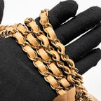 CHANEL MEDIUM CLASSIC DOUBLE FLAP BAG CAVIAR CARAMEL LGHW(MICROCHIP)