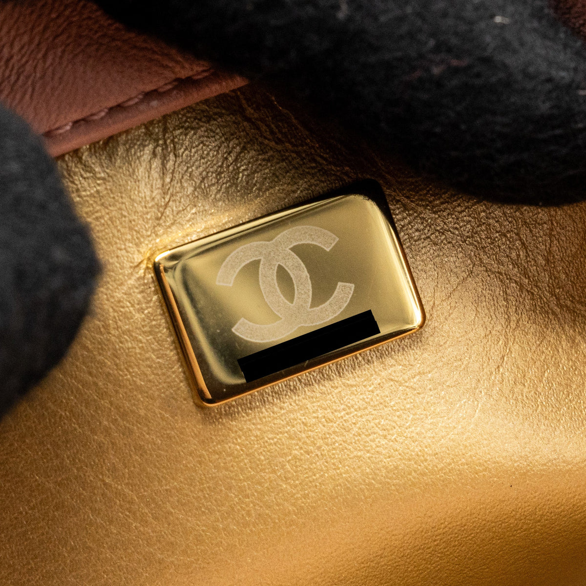 CHANEL PEARL CRUSH MINI SQUARE FLAP BAG LAMBSKIN PINK GHW (MICROCHIP)