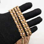 Chanel Top Handle Mini Vanity Lambskin Beige GHW