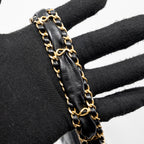 CHANEL 23K 19 HOBO SHOULDER BAG CALFSKIN BLACK GHW (MICROCHIP)