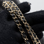 CHANEL TOP HANDLE MINI FLAP BAG WITH CHAIN CAVIAR BLACK LGHW (MICROCHIP)