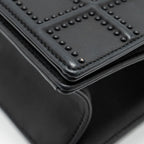 DIOR MEDIUM STUDDED DIORAMA CALFSKIN SO BLACK